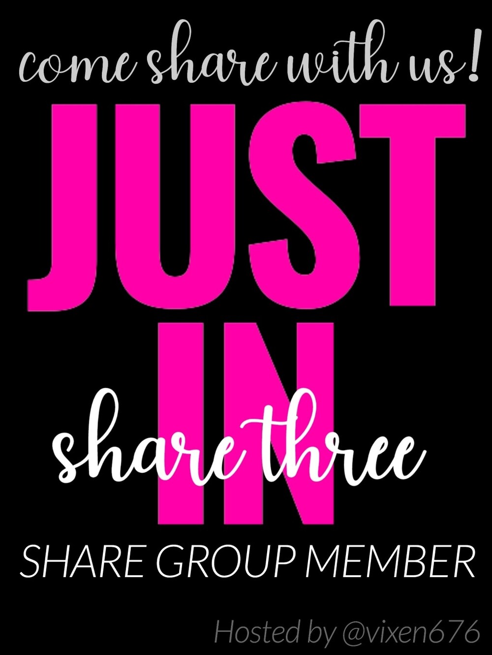 ❌ CLOSED‼️🖤 8/12 SHARE 3 JUST IN Share Group - Picture 10 of 10